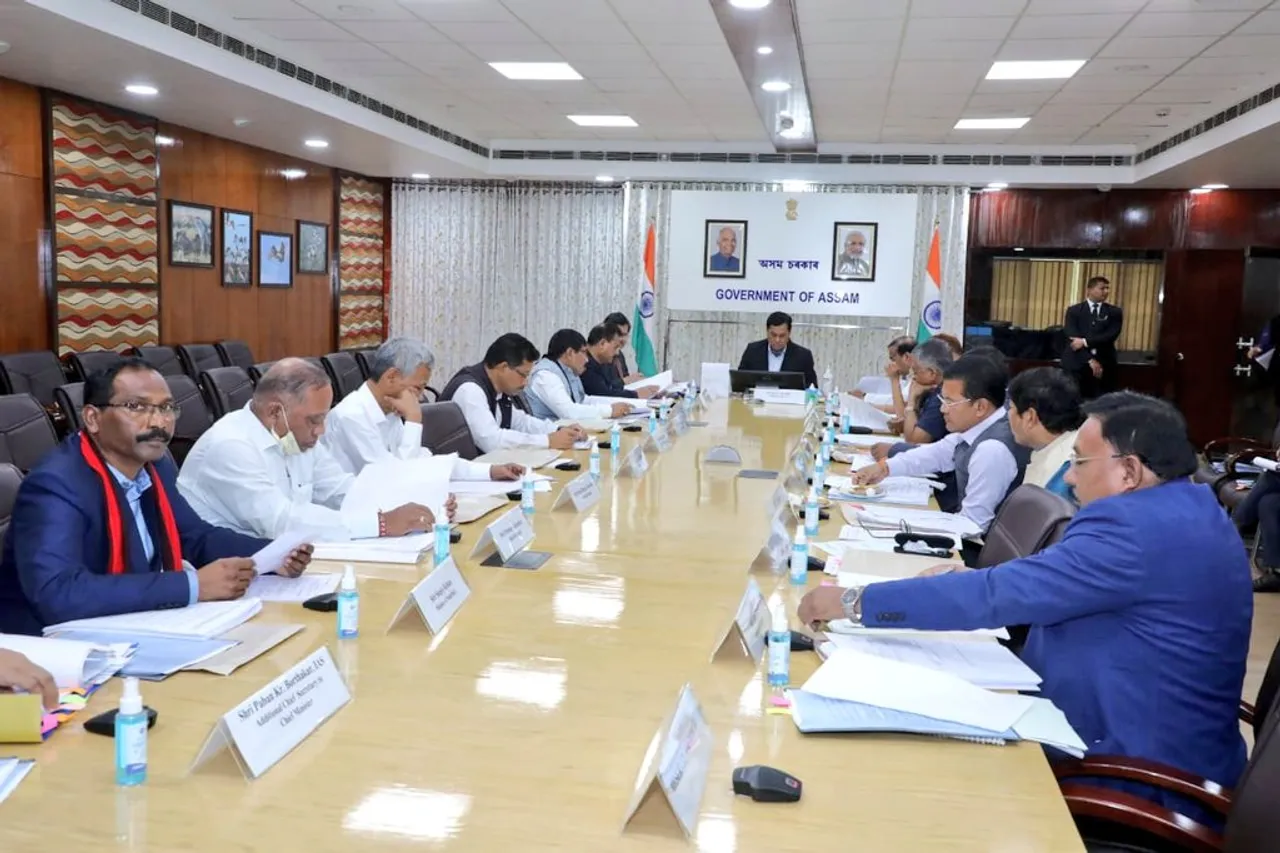 CM Sonowal Holds Cabinet Meeting – Key Highlights