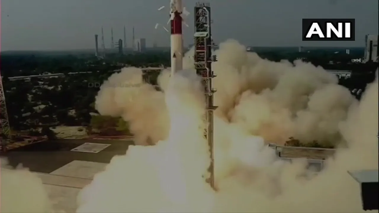 ISRO’s PSLV-C51/Amazonia-1 Takes Off