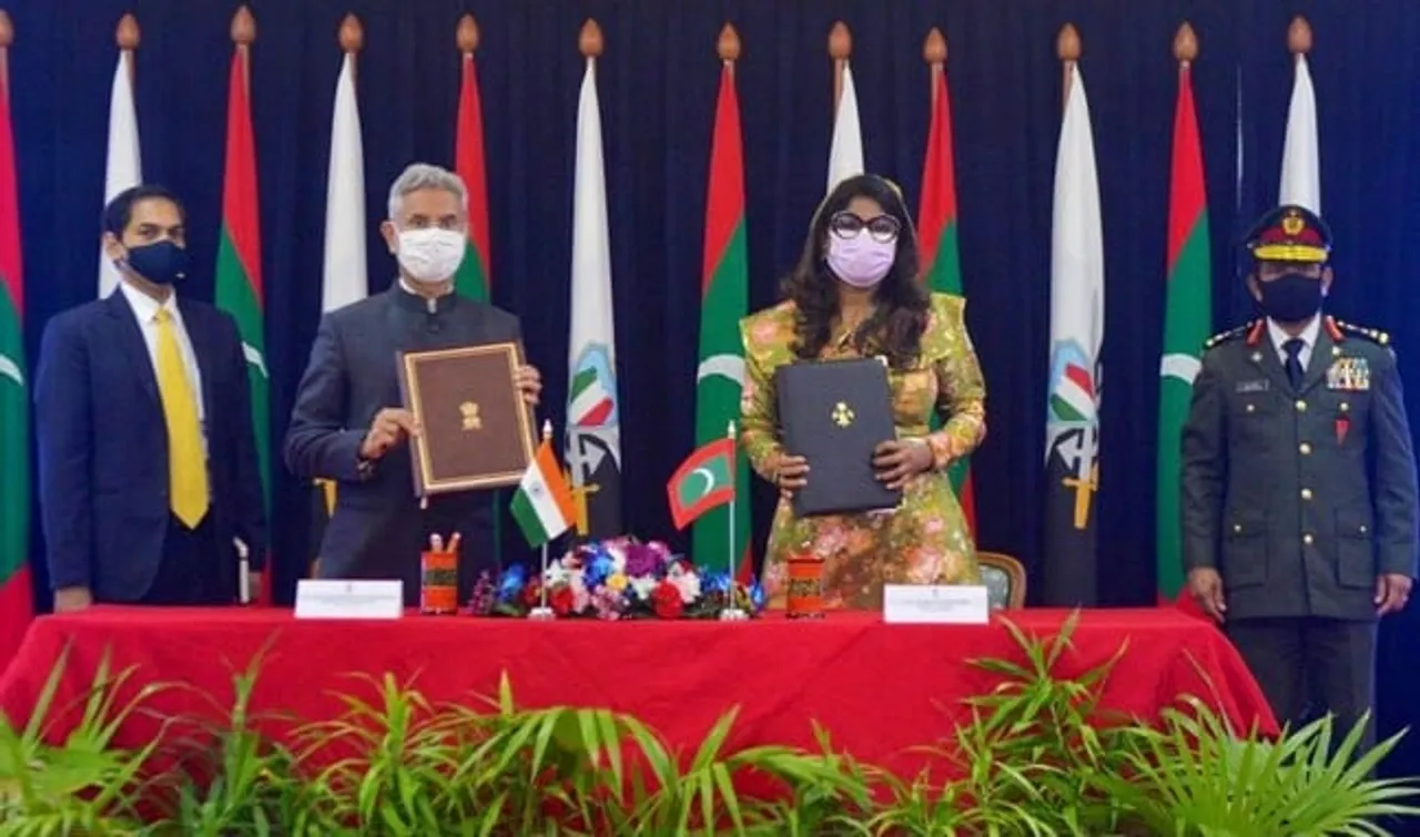 India Signs $50 Million Defence Deal With Maldives