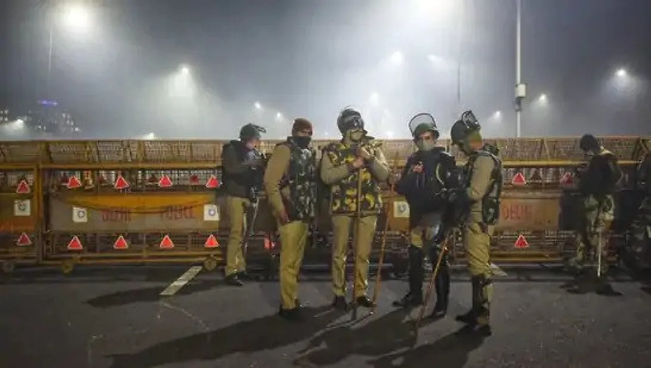 2 Cops Killed As Truck Runs Over Them At Delhi Protest Site