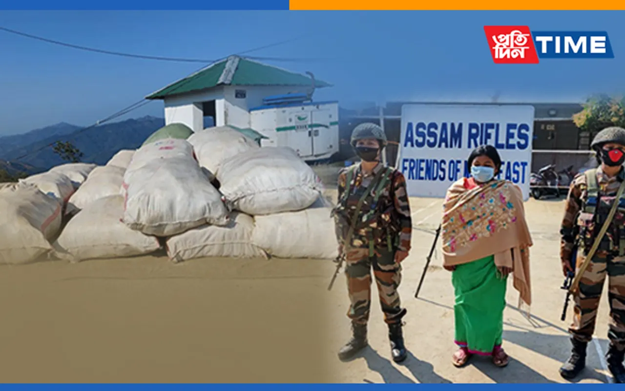 KYKL Woman Cadre Nabbed In Manipur