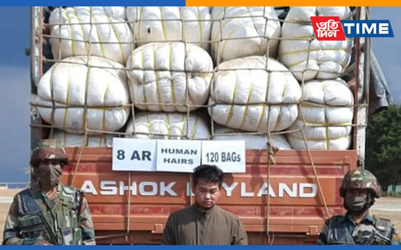 Mizoram: 120 Bags Of Smuggled Hair Seized