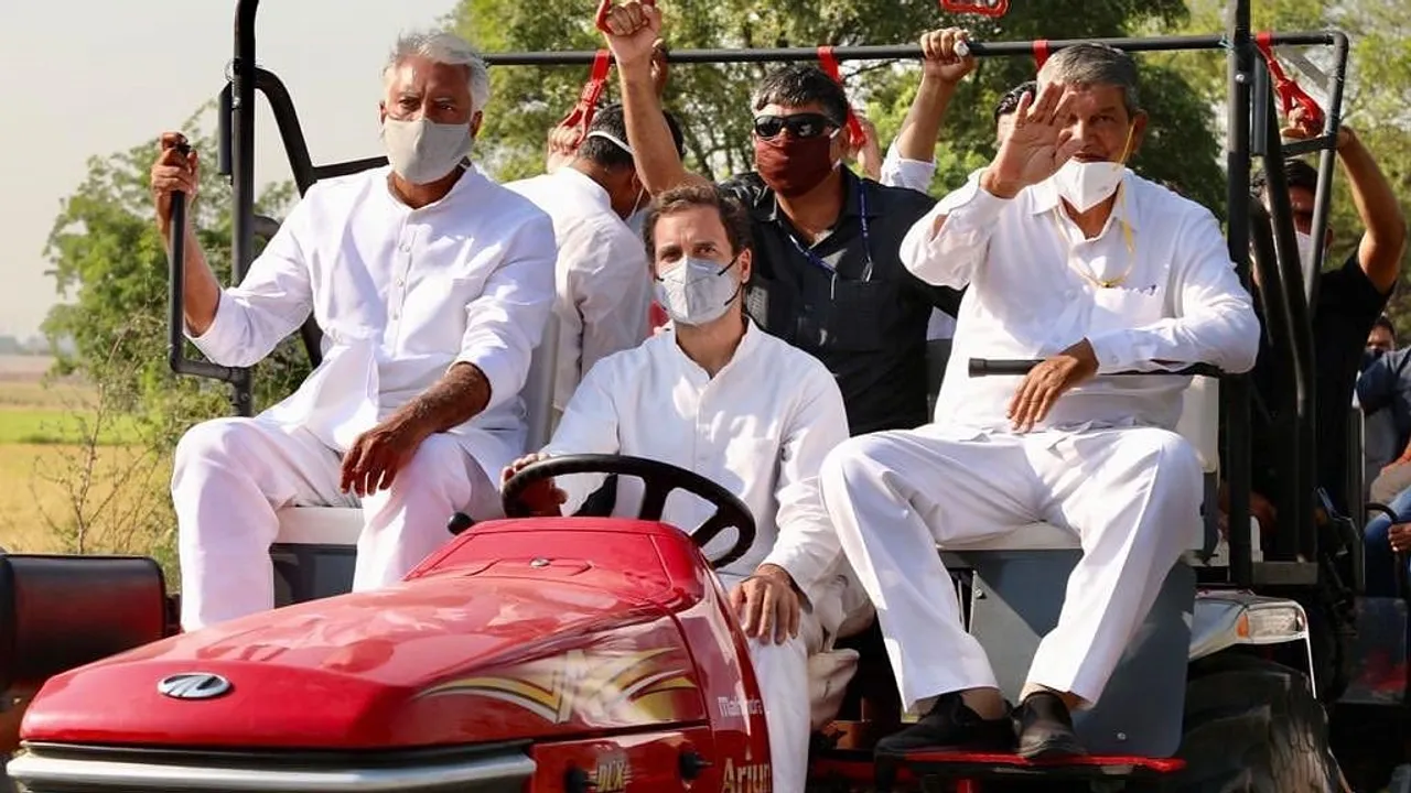 Kerala: Rahul Gandhi Leads Tractor Rally Against Farm Laws
