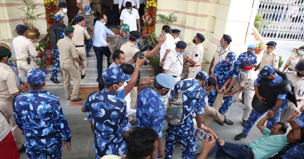 Ruckus In Bihar Assembly Over Police Bill, Many Injured