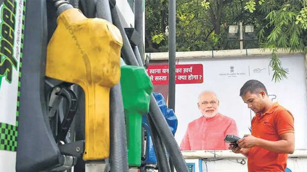 ECI Directs Petrol Pumps To Remove Posters Of  PM Modi Within 72 Hrs