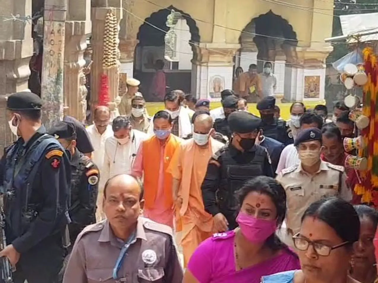 Assam Assembly Polls: UP CM Yogi Adityanath Visits Assam