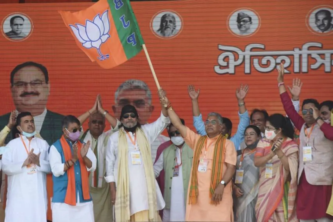 Actor Mithun Chakraborty Joins BJP Ahead Of Bengal Polls