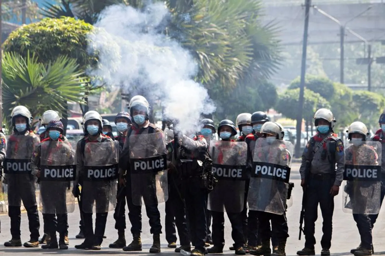 3 Myanmar Police Officers Take Refuge In Mizoram