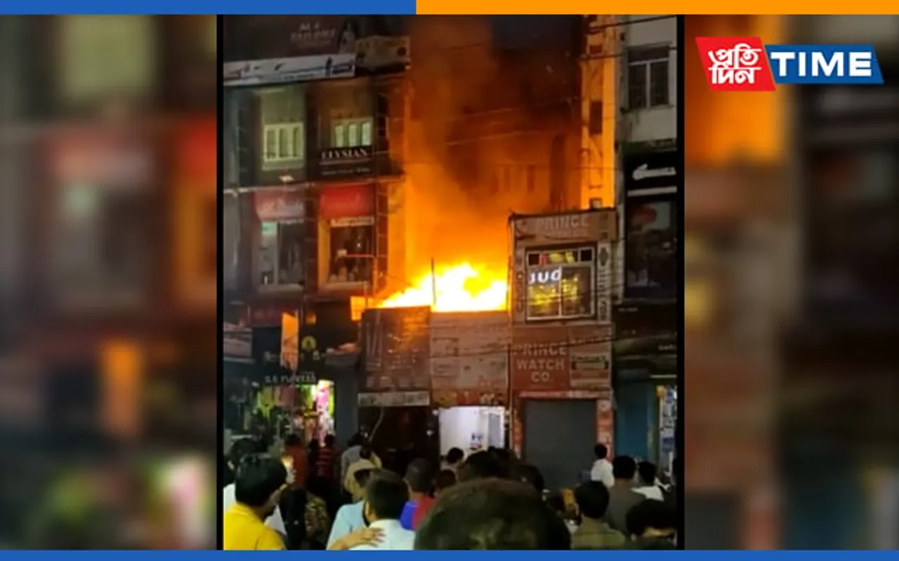 Guwahati: Fire In Fancy Bazar