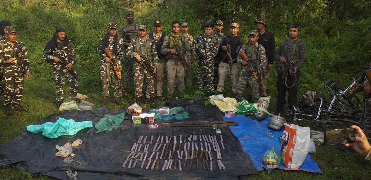Huge Cache Of Arms, Explosives Seized In Kokrajhar