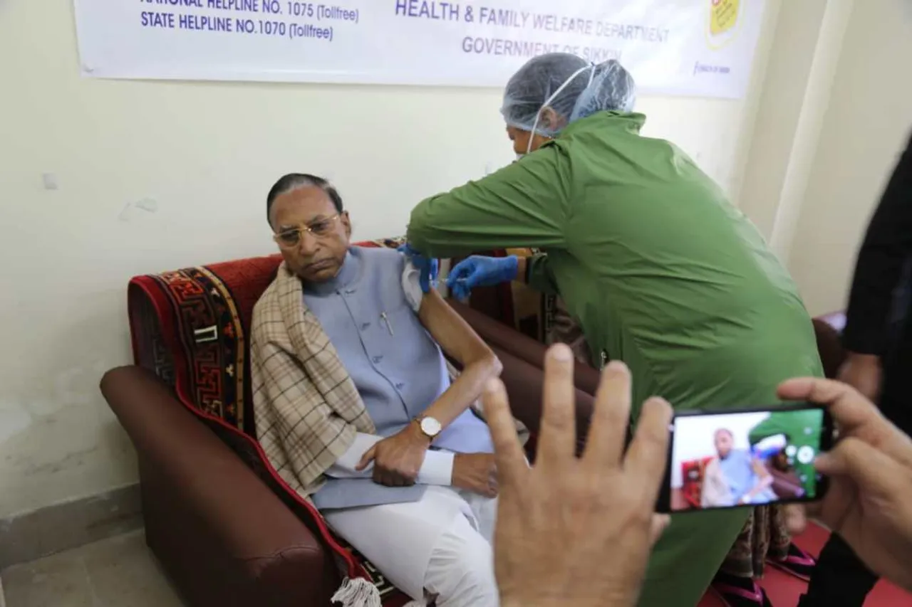 Sikkim Governor Tests COVID +ve, Took Both Vaccine Doses