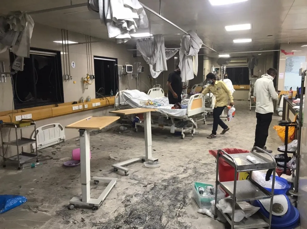 Gujarat: 4 COVID Patients Die After Fire Breaks Out In Hospital
