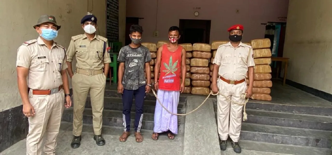Ganja Worth ₹ 1 Crore Seized In Kokrajhar, 2 Held