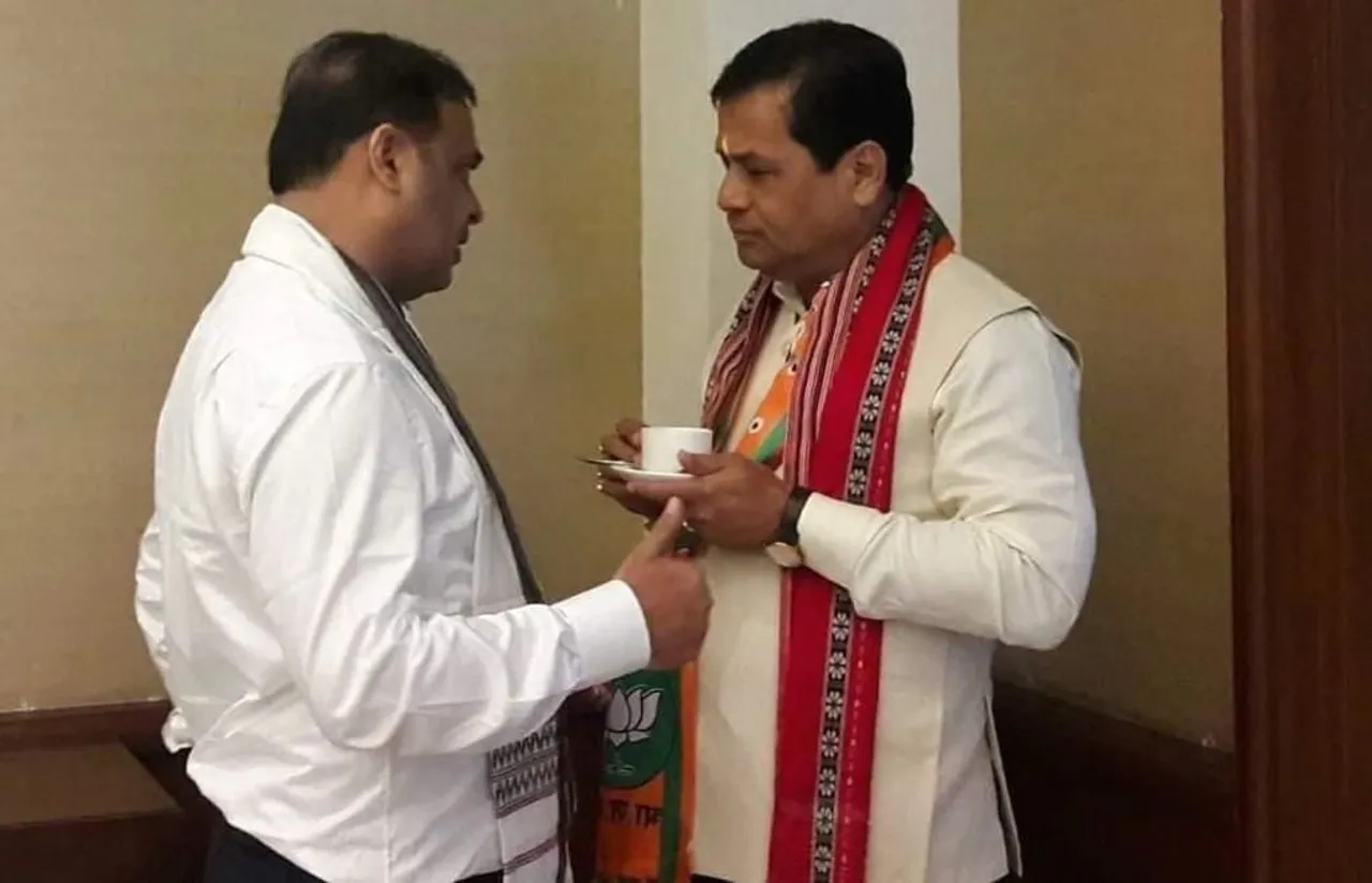After day long drama, Assam CM on Sunday