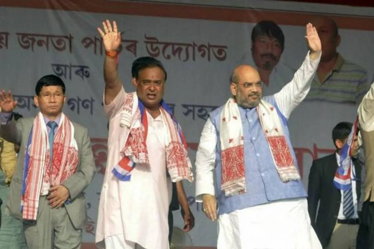 Amit Shah Congratulates CM Himanta Biswa Sarma