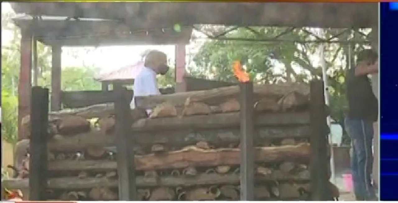 Last Rites of Homen Borgohain Performed