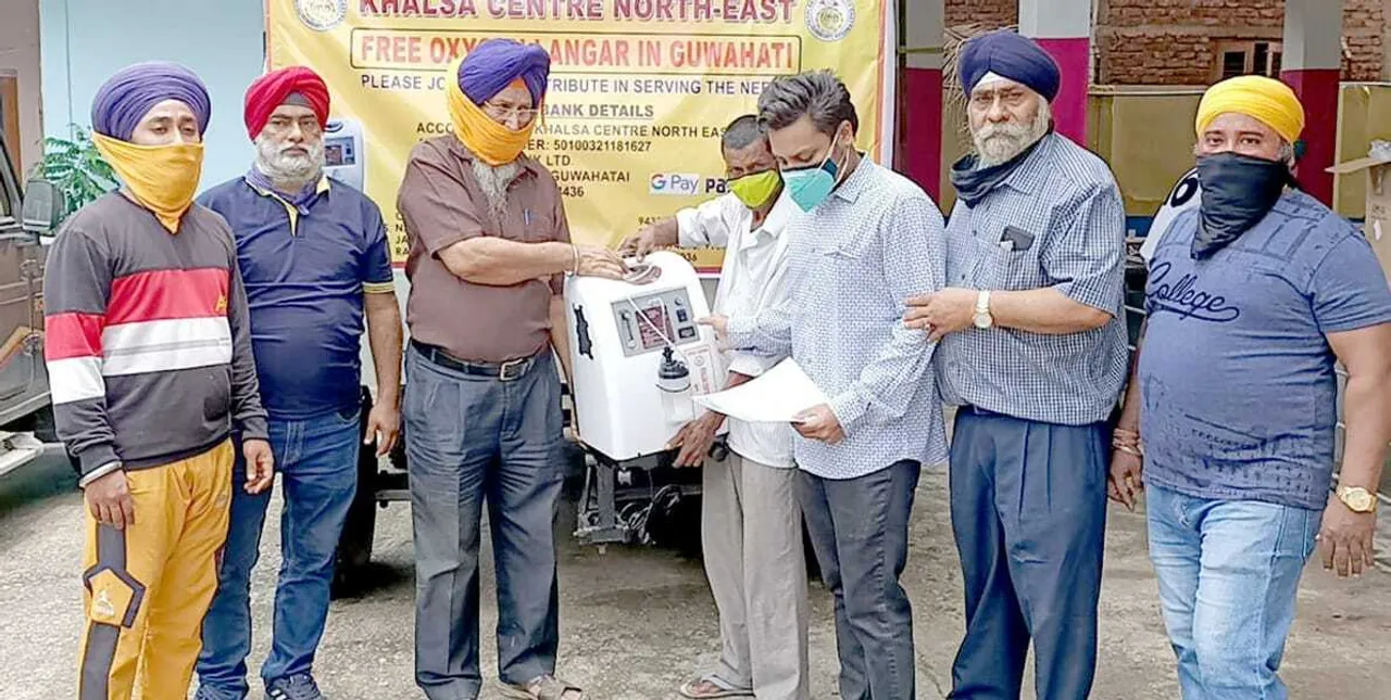 Khalsa Centre In Guwahati Starts ‘Free Oxygen Langar’