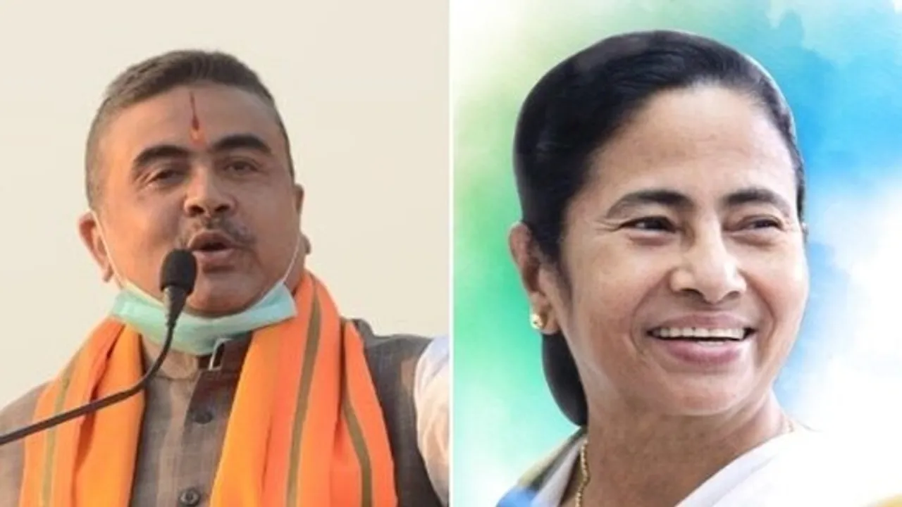 Bengal Polls: Mamata Trailing Nandigram, BJP’s Suvendu Adhikari On Lead