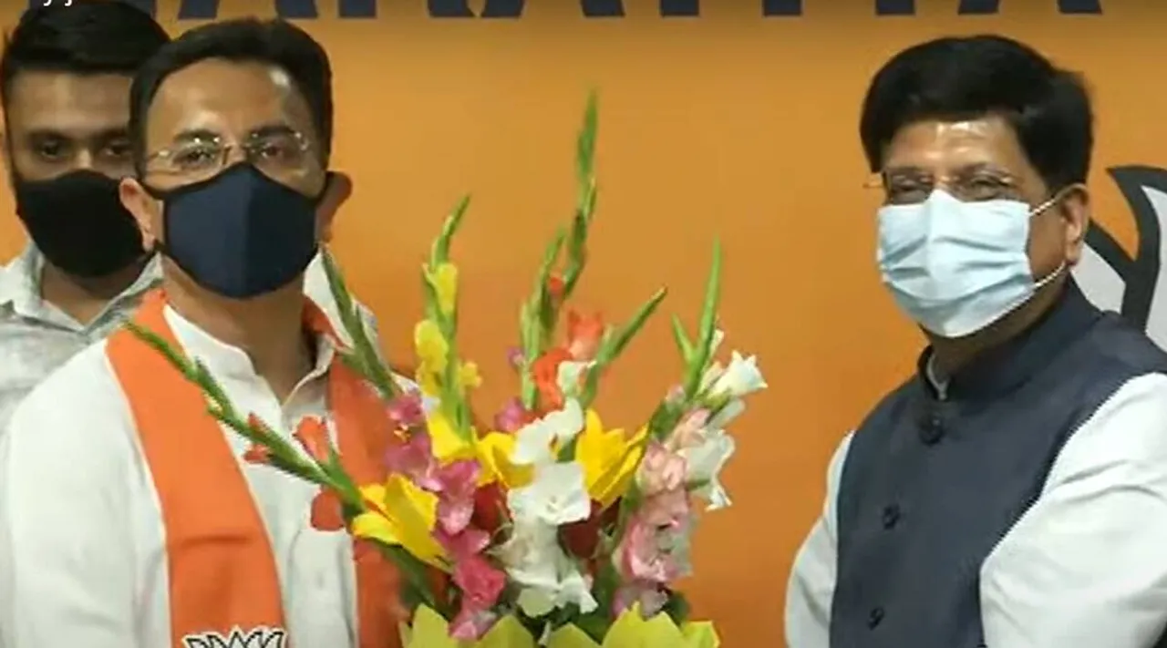 Congress Leader Jitin Prasada Joins BJP
