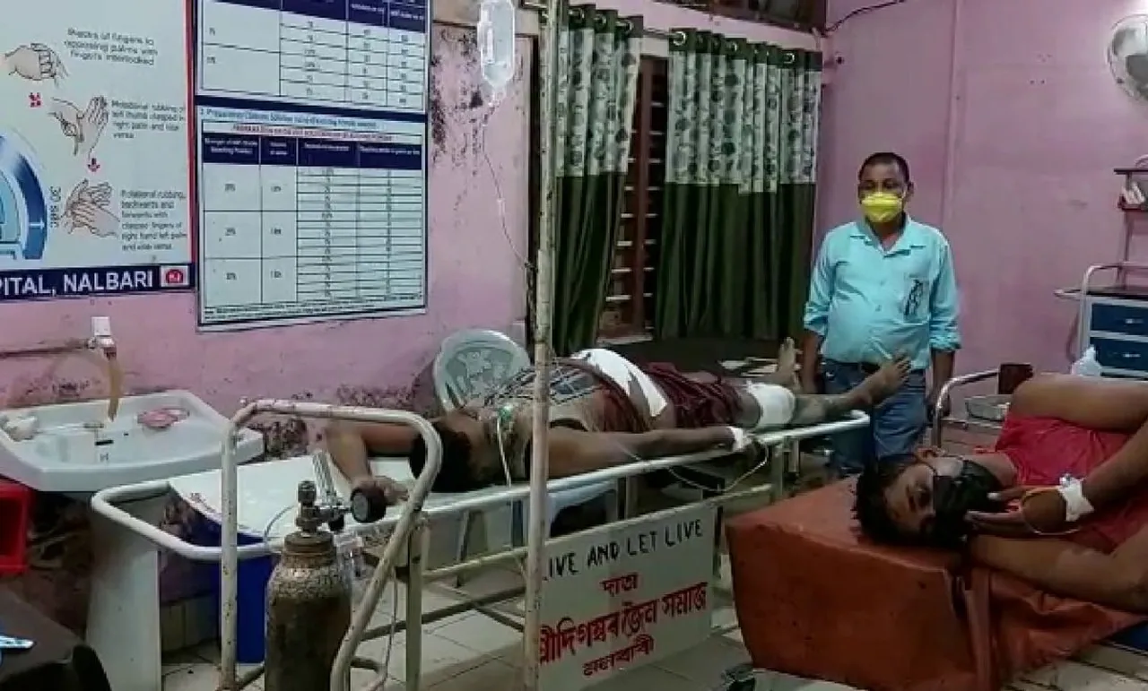 Nalbari: 3 Drugs Mafia Injured in Police Firing