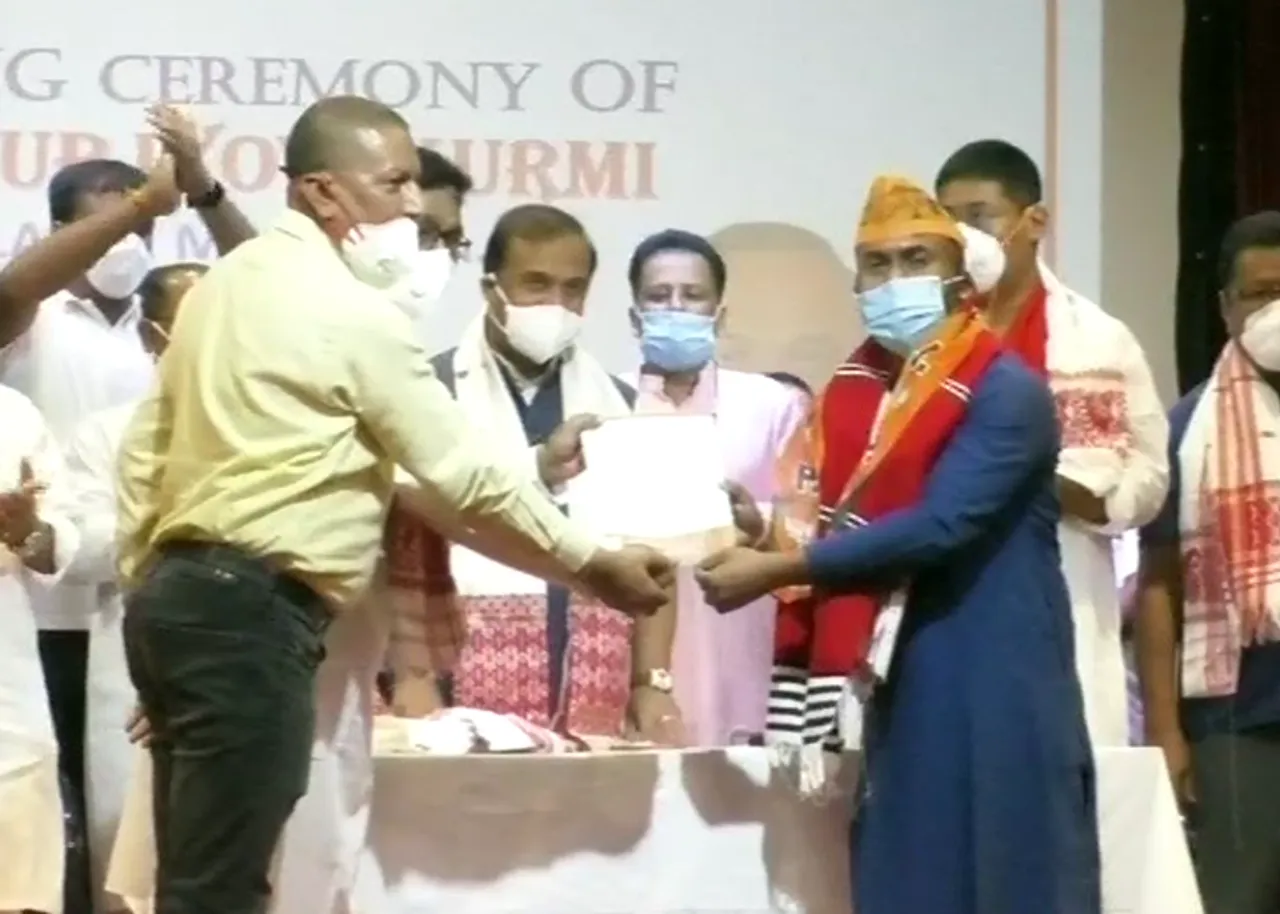 Rupjyoti Kurmi Joins BJP