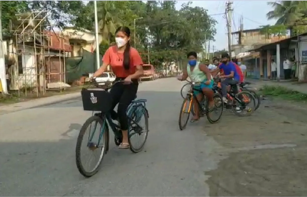 Assam celebrates World Bicycle Day following COVID protocols