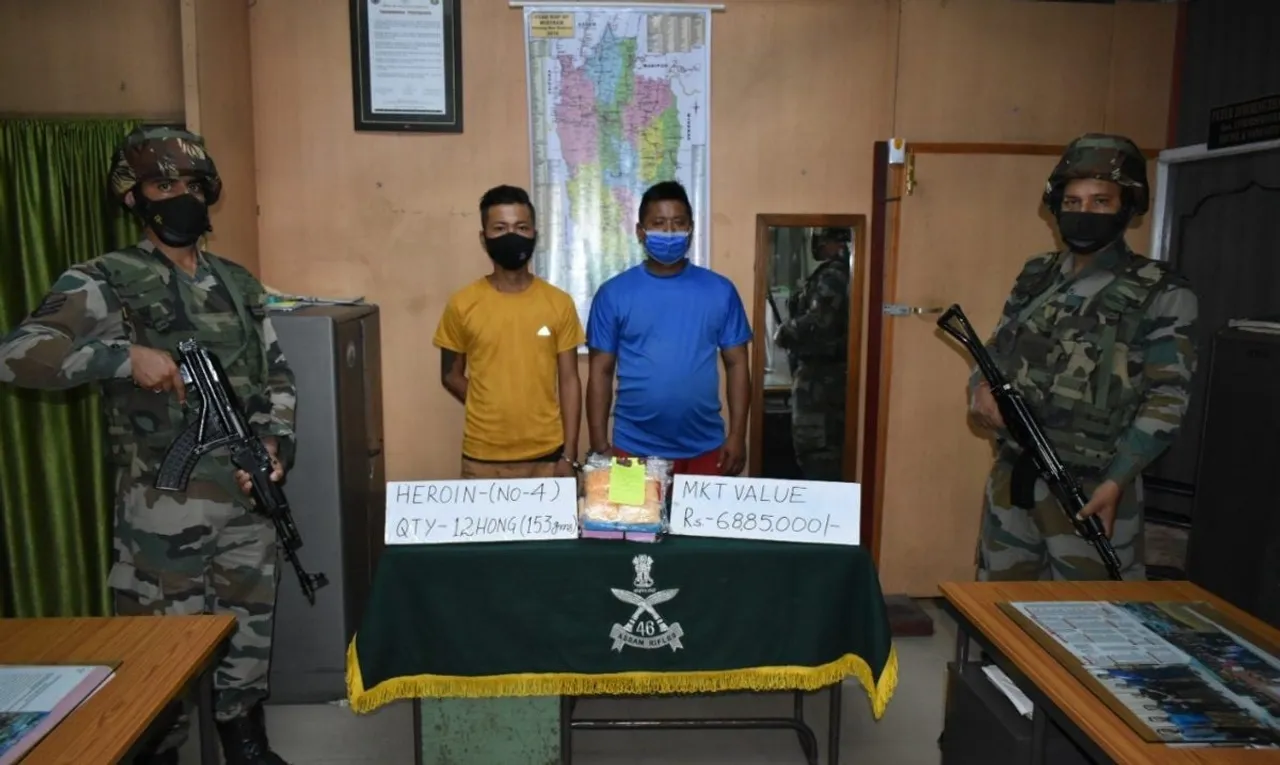 Heroin Worth Over Rs 60 Lakh Seized In Mizoram, 2 Held
