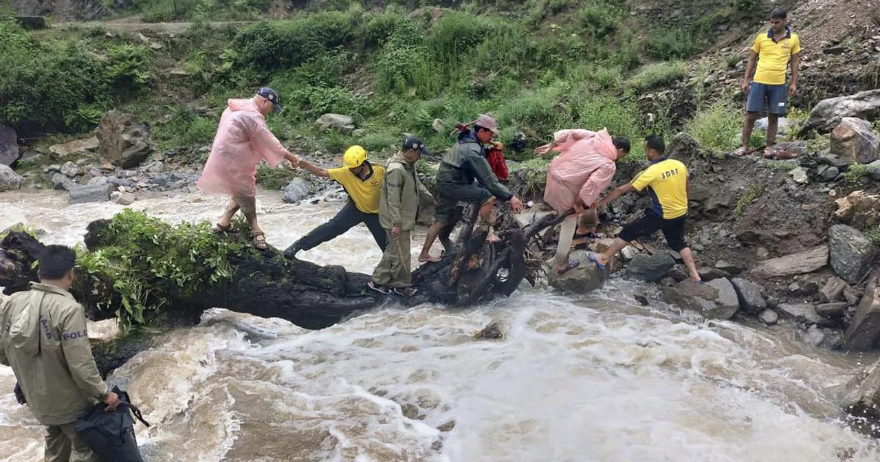 14 Dies, 4 Missing After Flash Floods In Himachal