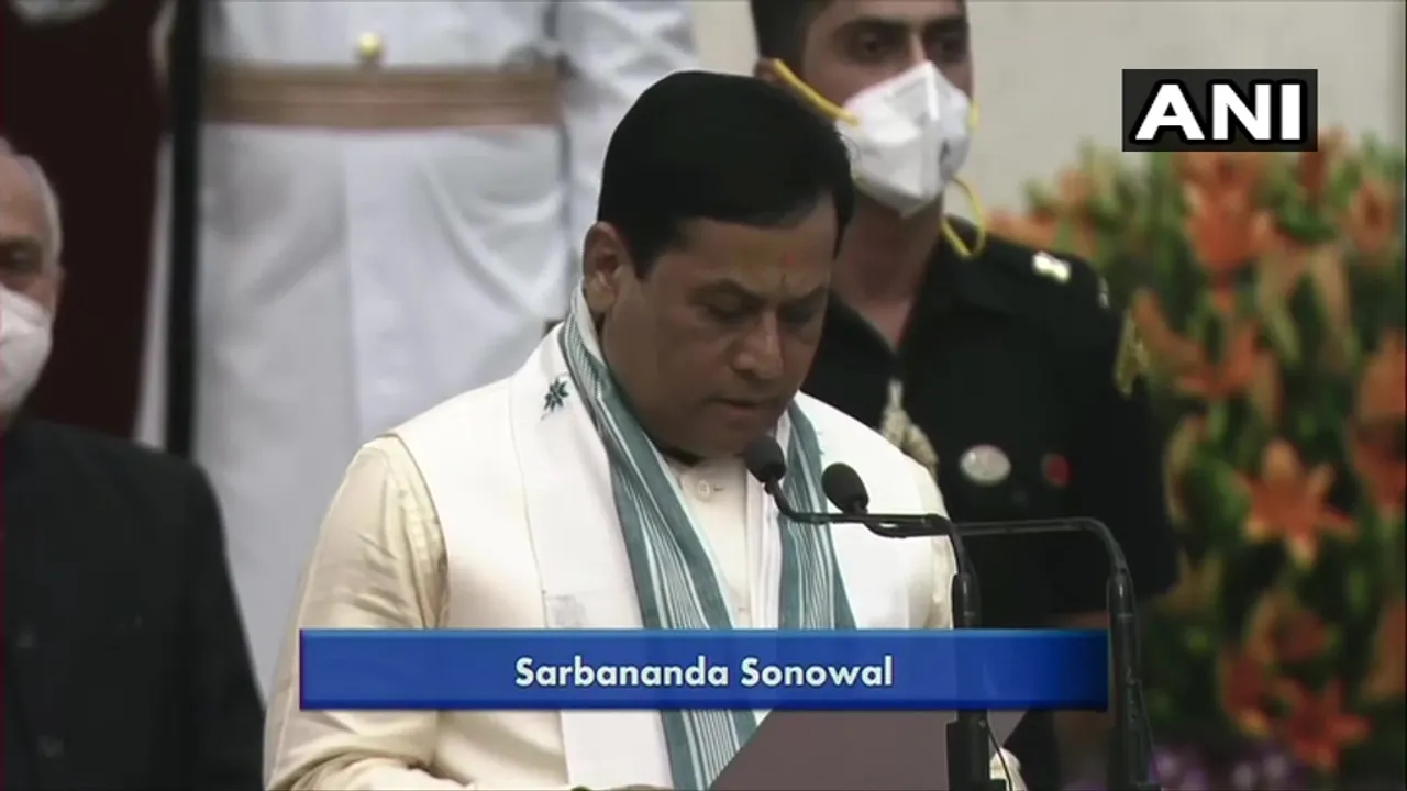 Sarbananda Sonowal Takes Oath As Minister In Revamped Union Cabinet
