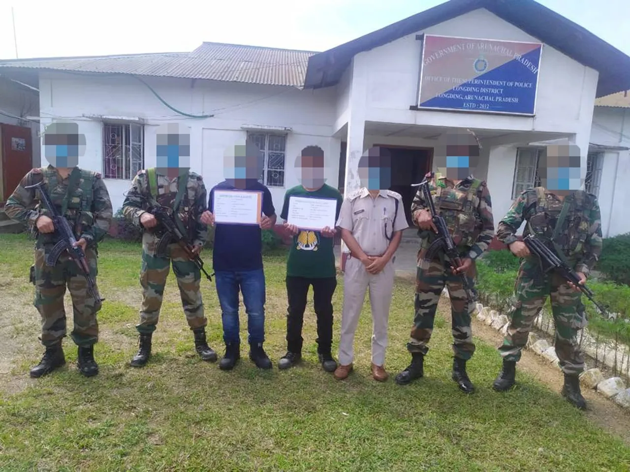 2 NSCN Cadres Surrender To Assam Rifles In Arunachal