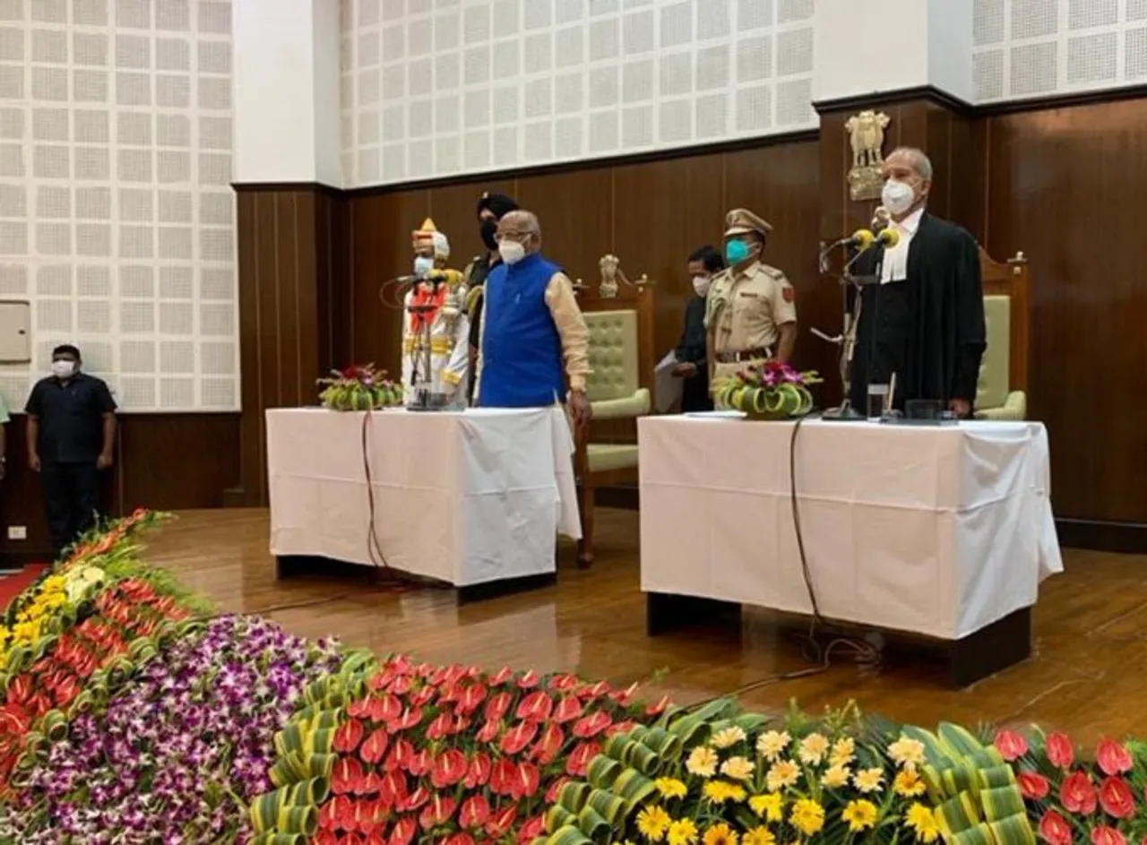 Satyadev Narayan Arya Takes Oath as 19th Governor of Tripura