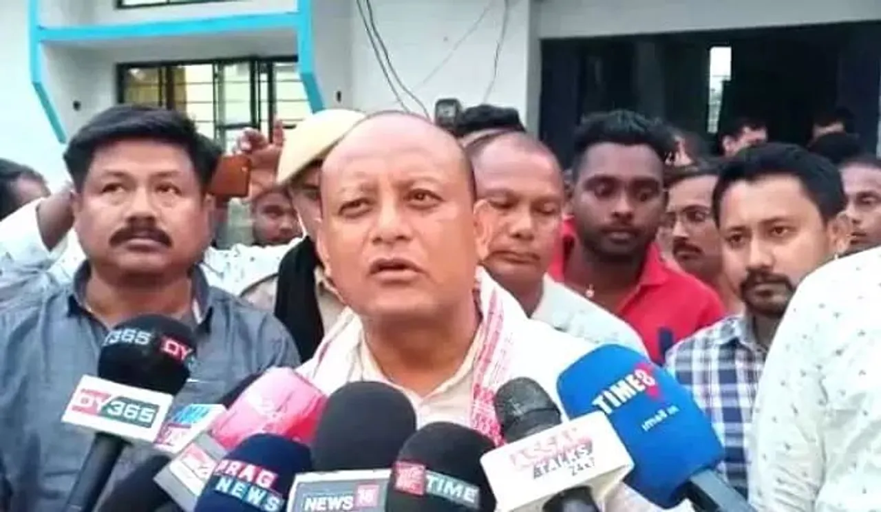 Thowra MLA Sushanta Borgohain Resigns from Congress