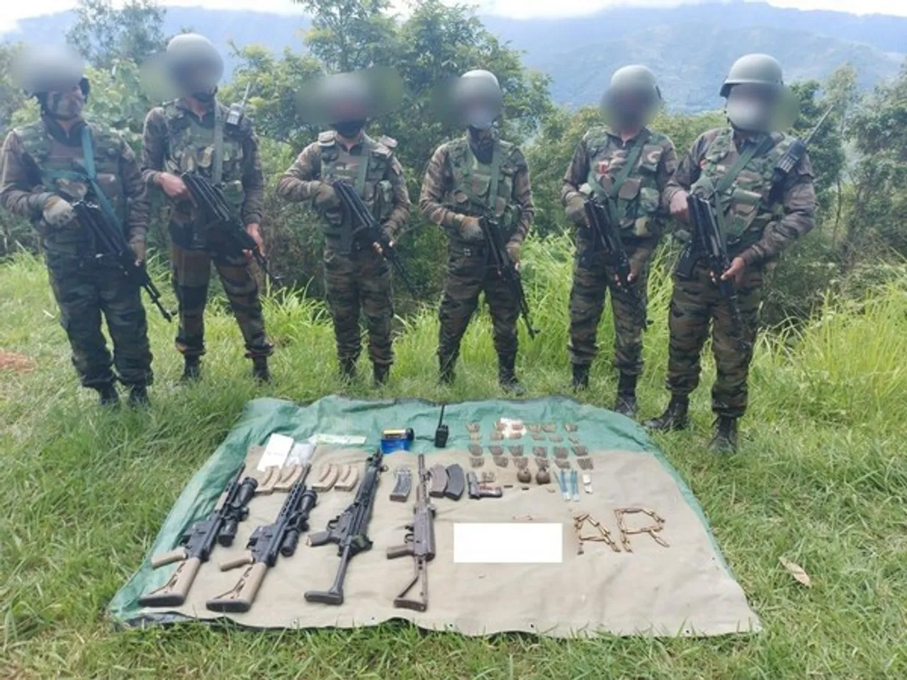 Huge Cache Of Arms, Ammunition Seized In Manipur