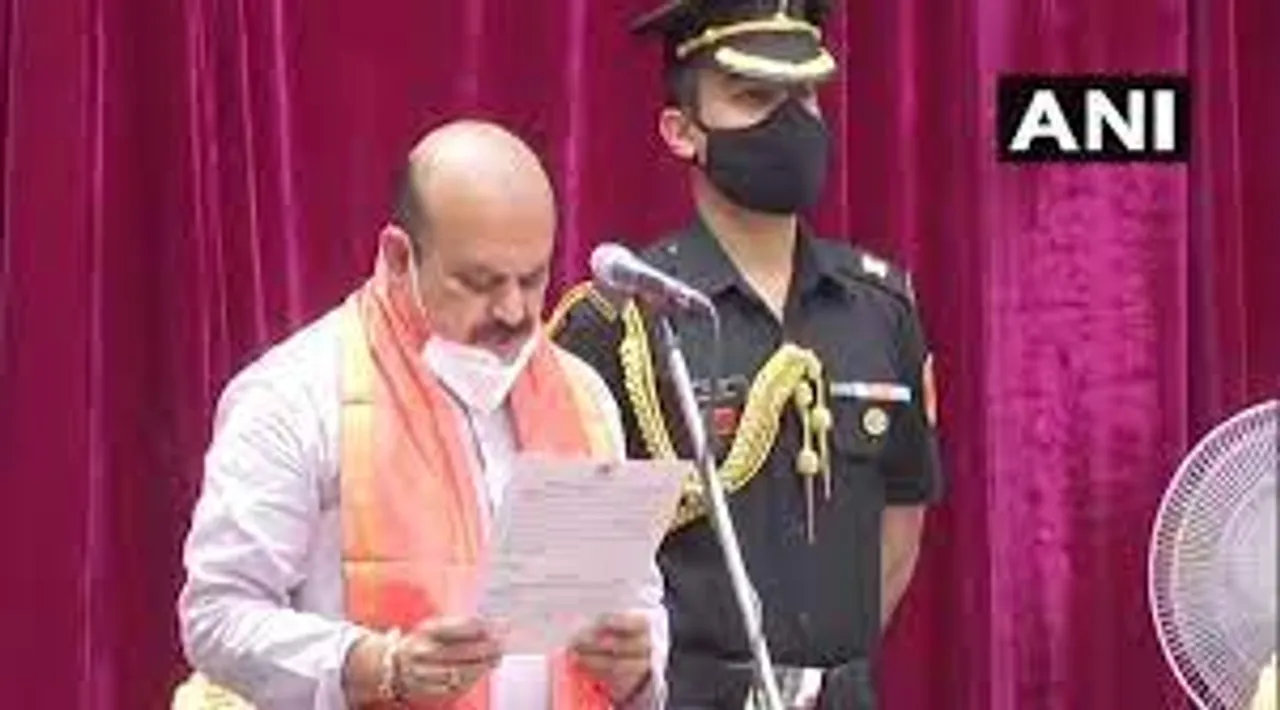 Basavaraj Bommai Takes Oath as New Karnataka CM