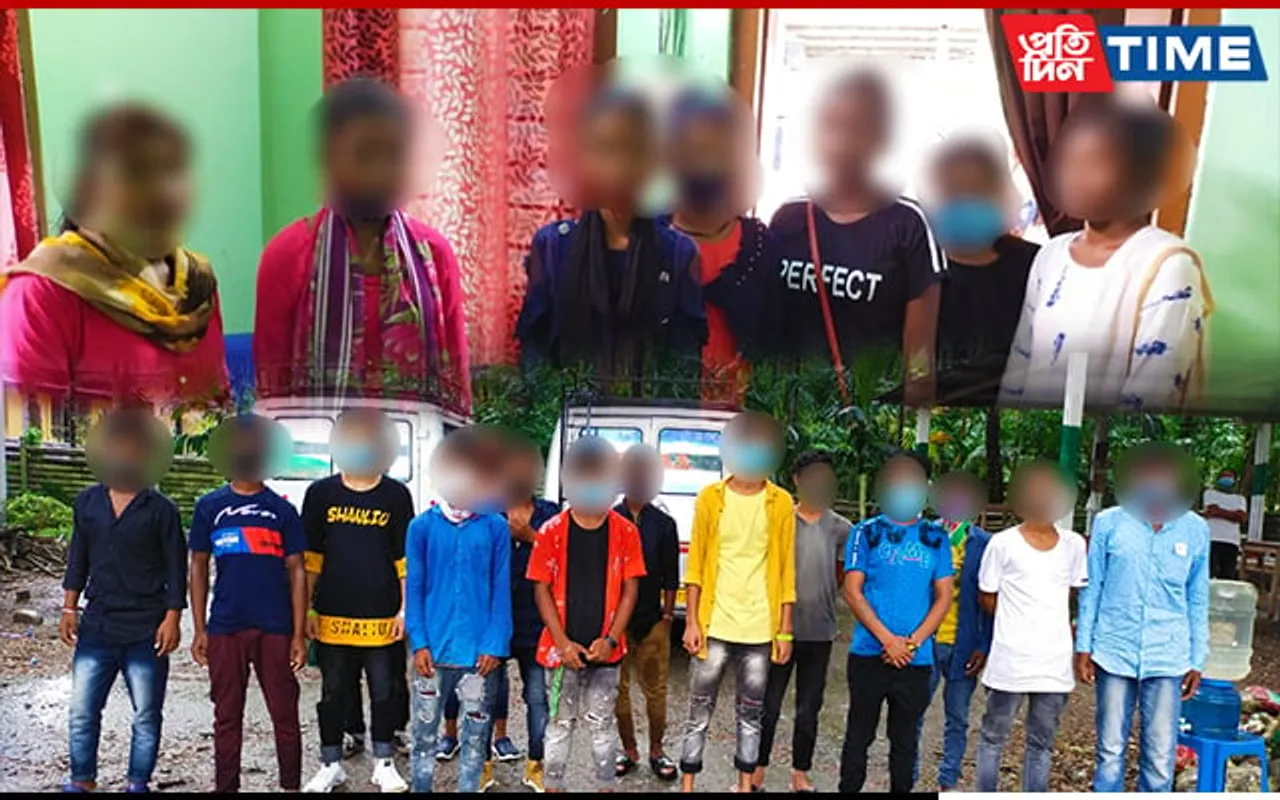 Human Trafficking Bid Busted In Baksa, 22 Persons Including Minors Rescued