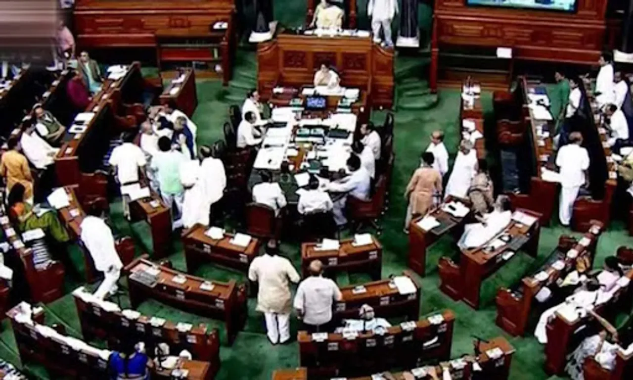 Lok Sabha Adjourned Till 2pm Amid Opposition Ruckus
