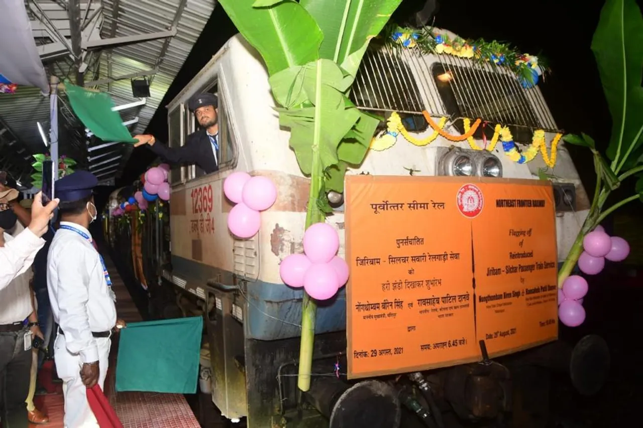 Passenger Train Between Manipur And Assam Flagged For Better Rail Connectivity
