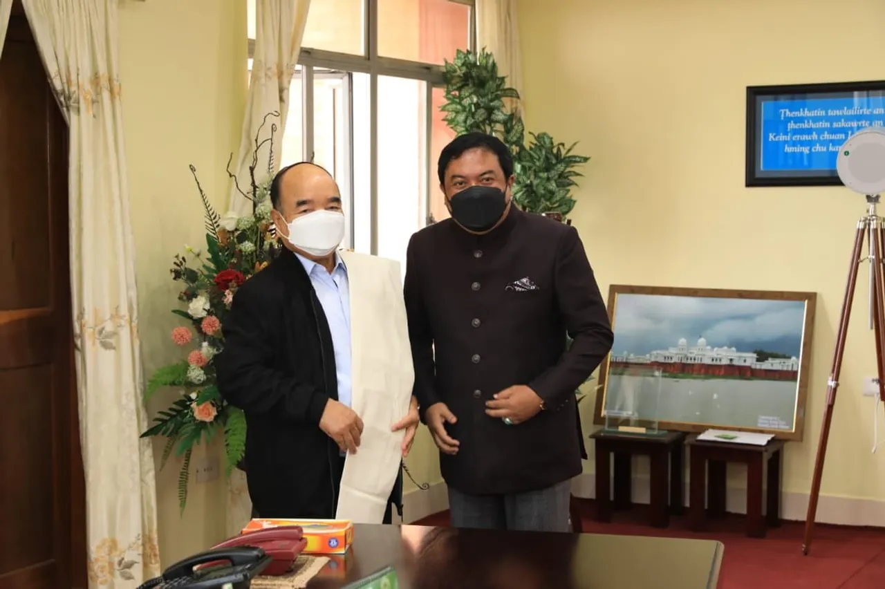Mizoram Govt Assures Assistance To Meghalaya