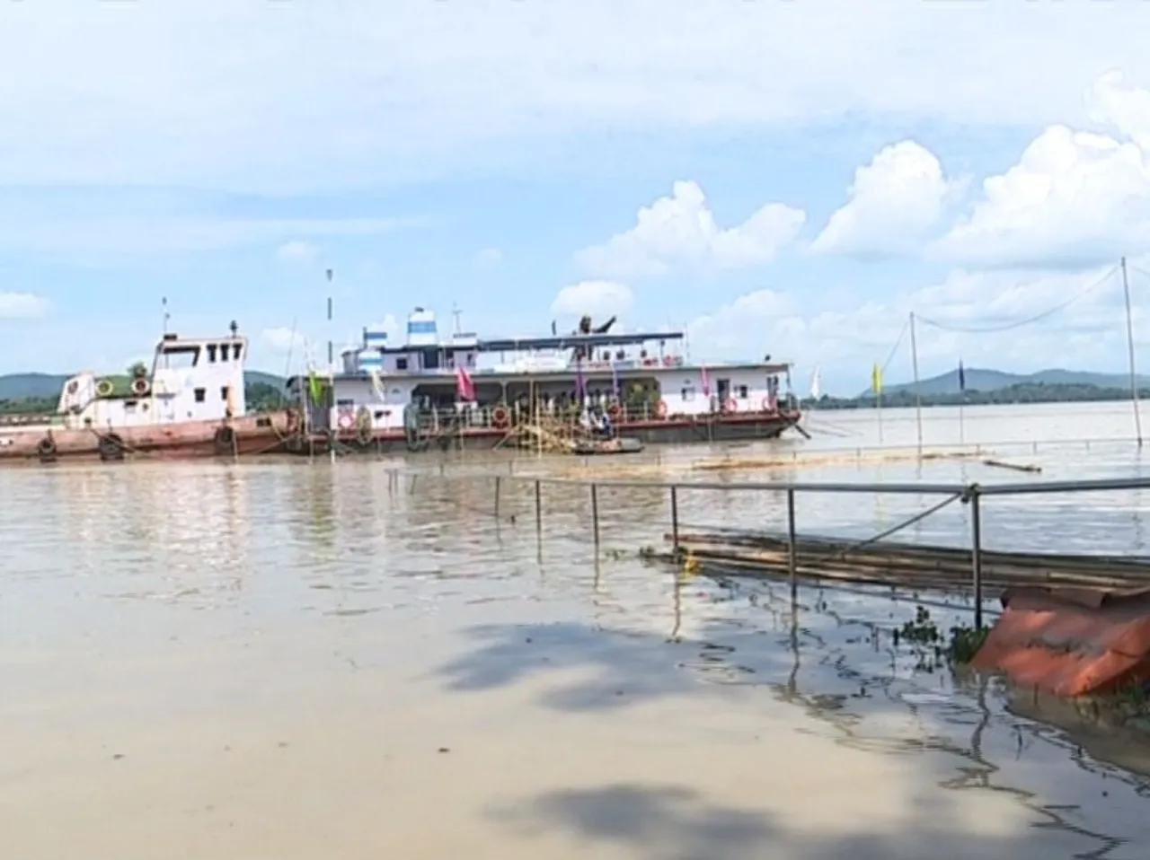 Guwahati: Water Level in Brahmaputra Rises at Warning Level
