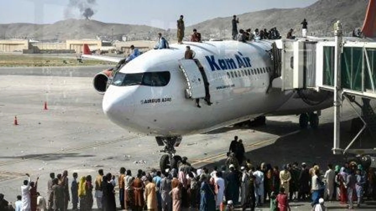 Around 150 People Mostly Indians Captured by Taliban at Kabul Airport