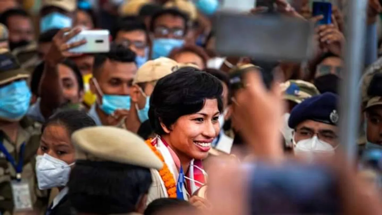 Lovlina Borgohain Arrives at Her Hometown in Barpathar
