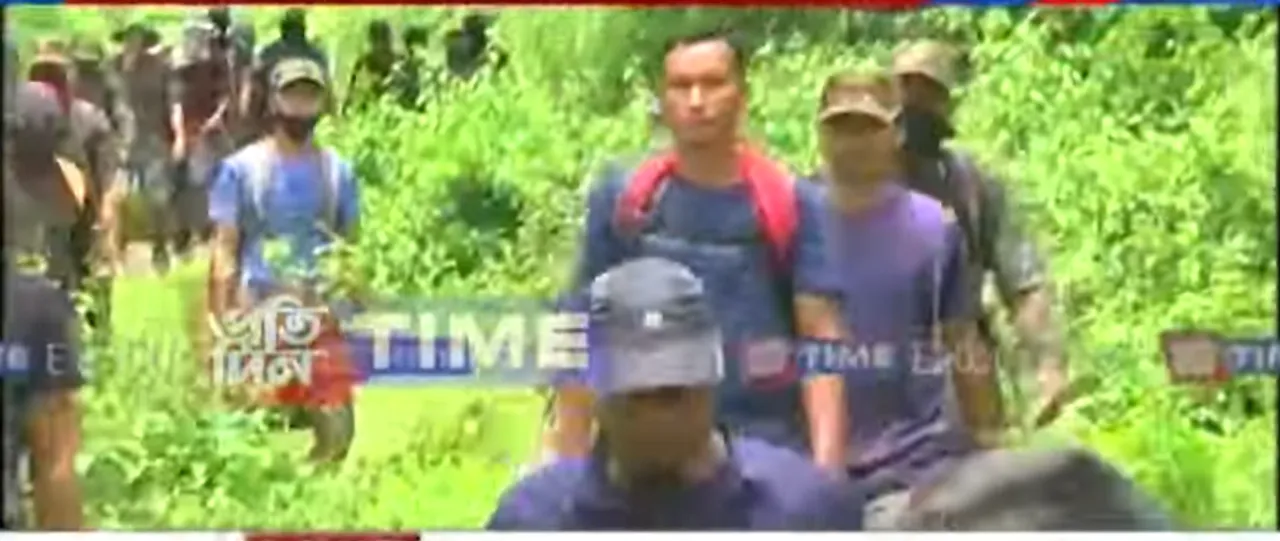 32 NLFB Cadres Surrender To Assam Police