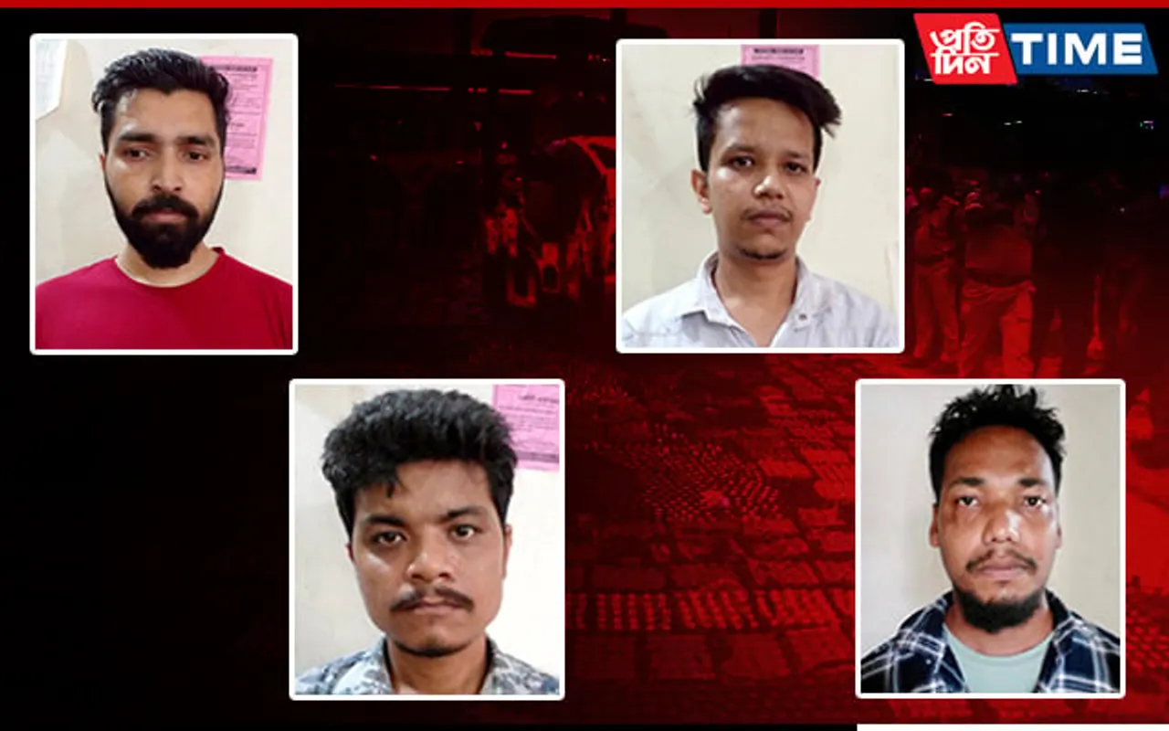 Guwahati: 4 Drug Peddlers Arrested, 2.79 Gm Heroin Seized
