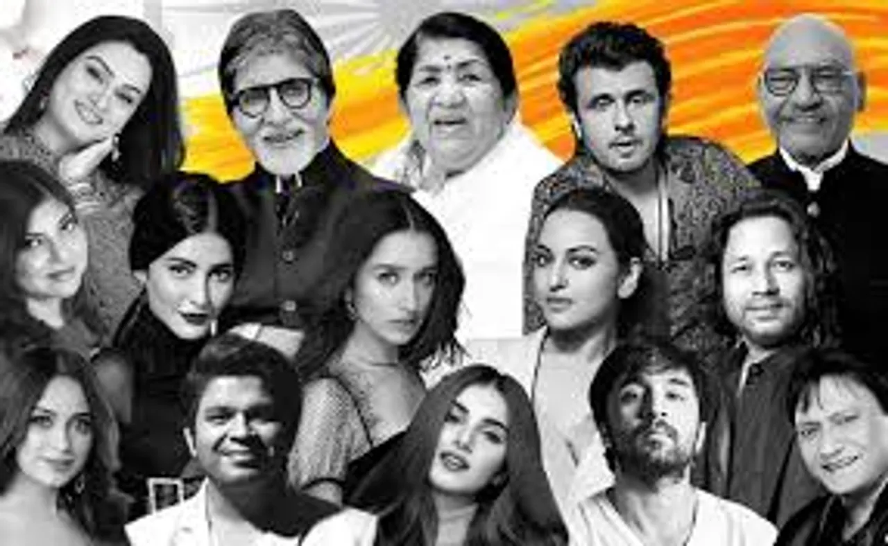 Lata Mangeshkar, Amitabh Bachchan, 13 Other Bollywood Stars Sing ‘Hum Hindustani’ For I-Day