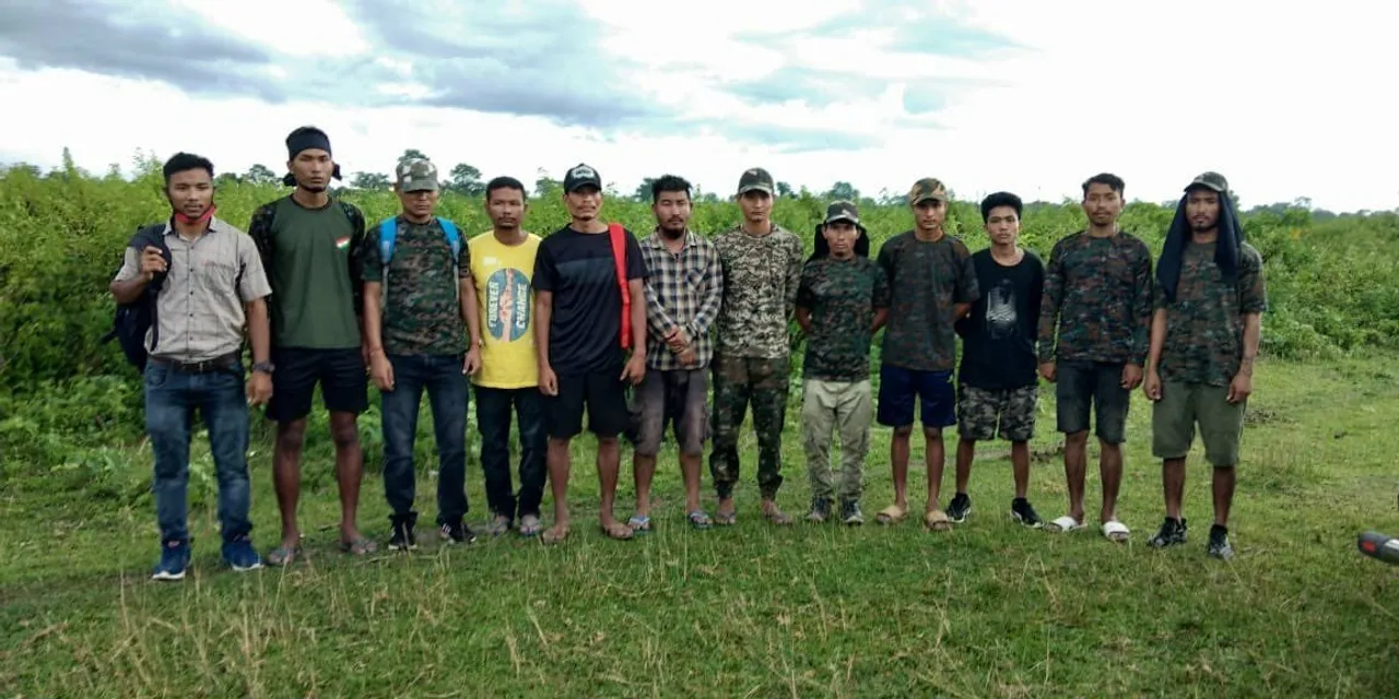12 United Liberation of Bodoland Cadres Surrender