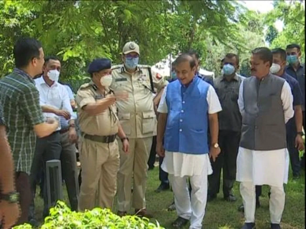 Guwahati: Assam CM Inspects Old DC and Police Commissioner Bungalow