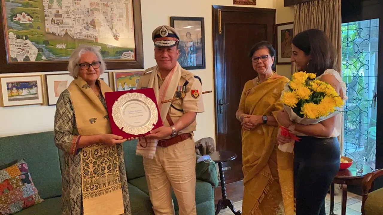 Author Namita Gokhale Conferred 7th Yamin Hazarika Woman Of Substance Award