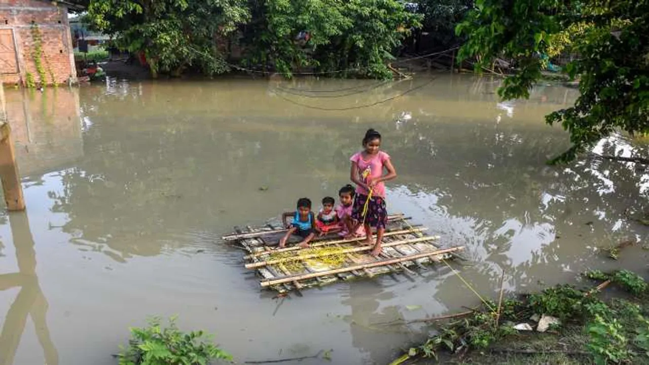 Assam Flood Situation Continues To Remain Grim