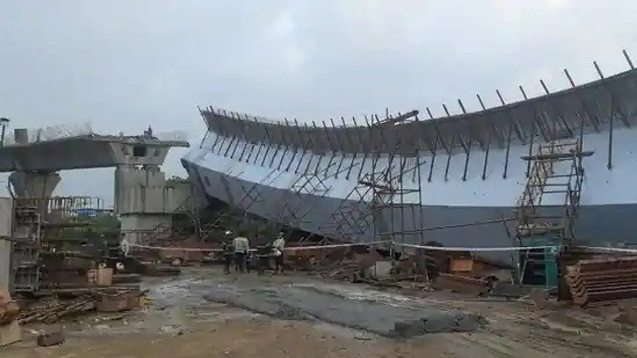 Under Construction Flyover Collapses In Mumbai, 14 Injured
