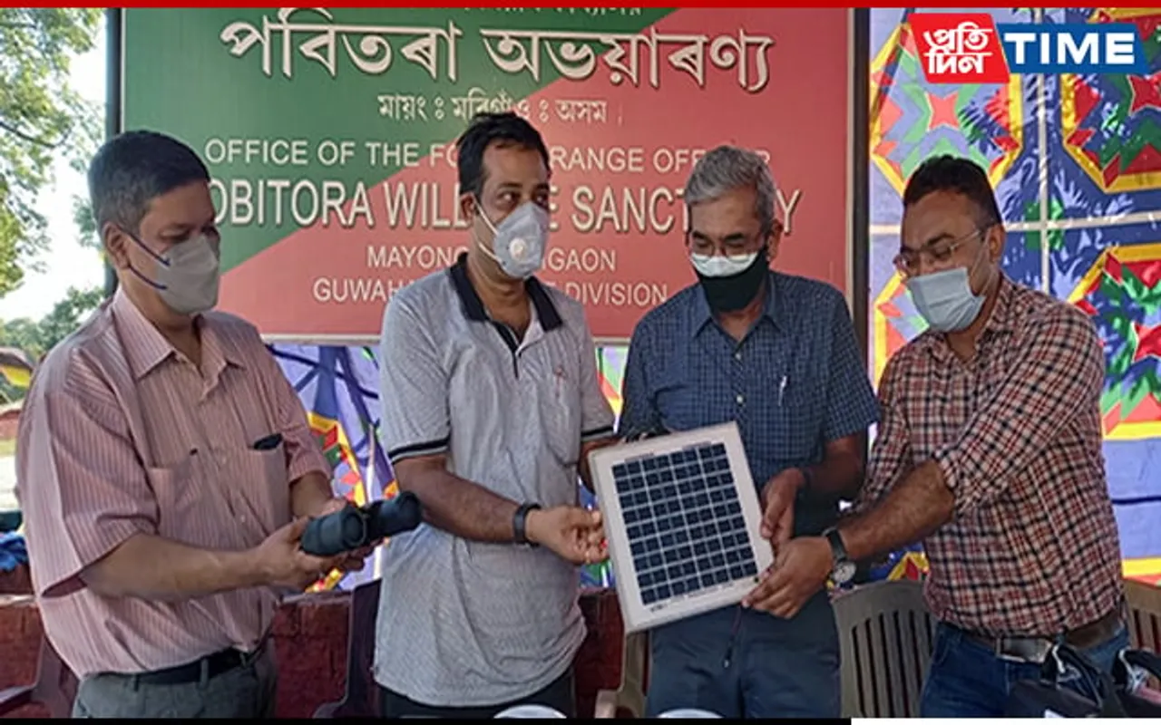 WWF Hands Over Equipment, Furniture To Pobitora Wildlife Sanctuary